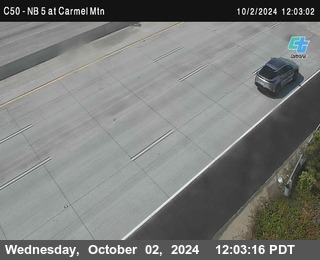 NB 5 at Carmel Mountain Rd.