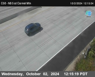 NB 5 at Carmel Mountain Rd.