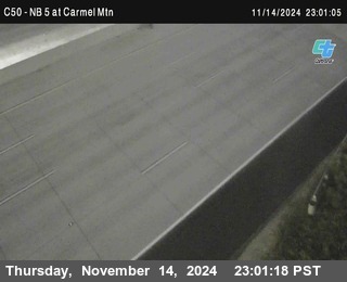 NB 5 at Carmel Mountain Rd.