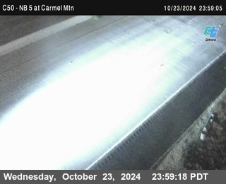 NB 5 at Carmel Mountain Rd.