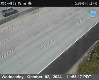 NB 5 at Carmel Mountain Rd.