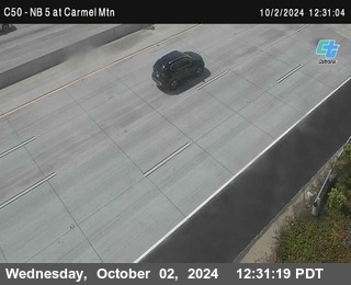 NB 5 at Carmel Mountain Rd.