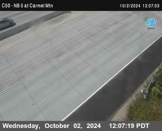 NB 5 at Carmel Mountain Rd.