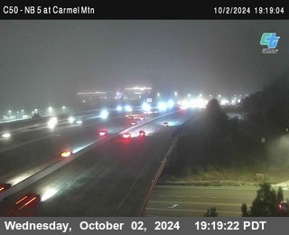 NB 5 at Carmel Mountain Rd.