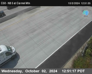 NB 5 at Carmel Mountain Rd.