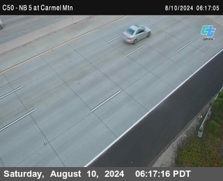 NB 5 at Carmel Mountain Rd.