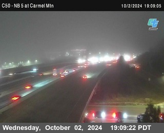 NB 5 at Carmel Mountain Rd.