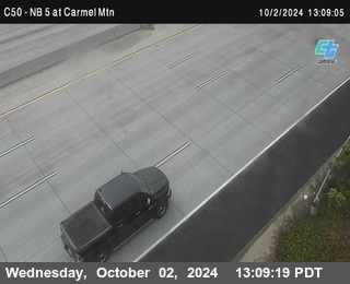 NB 5 at Carmel Mountain Rd.