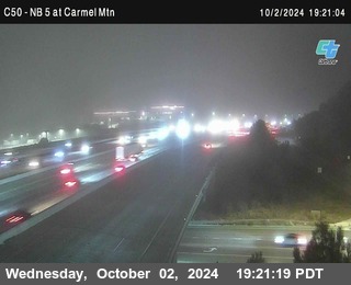 NB 5 at Carmel Mountain Rd.