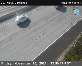 NB 5 at Carmel Mountain Rd.