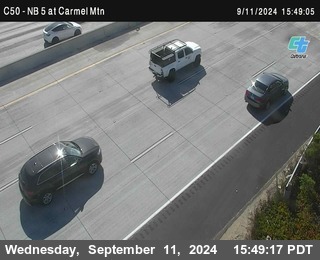 NB 5 at Carmel Mountain Rd.