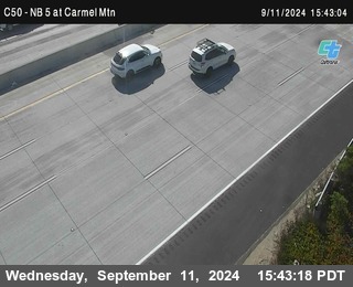 NB 5 at Carmel Mountain Rd.