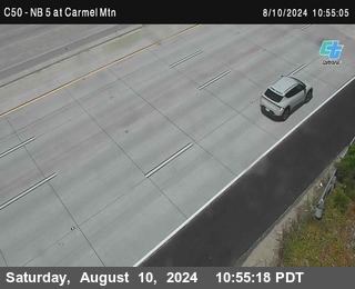 NB 5 at Carmel Mountain Rd.