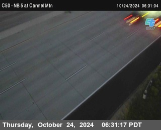 NB 5 at Carmel Mountain Rd.