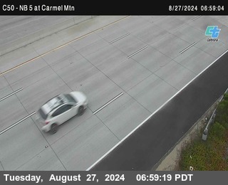 NB 5 at Carmel Mountain Rd.