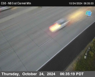 NB 5 at Carmel Mountain Rd.