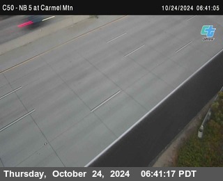 NB 5 at Carmel Mountain Rd.