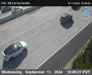 NB 5 at Carmel Mountain Rd.