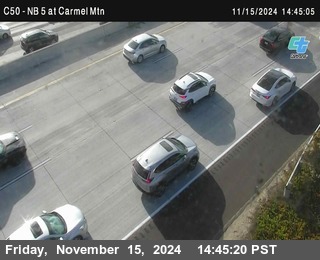 NB 5 at Carmel Mountain Rd.