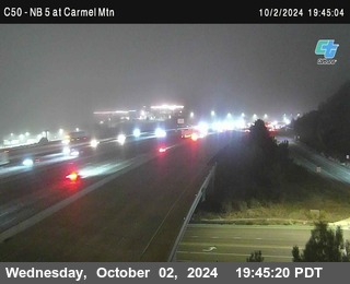 NB 5 at Carmel Mountain Rd.