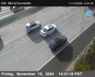 NB 5 at Carmel Mountain Rd.