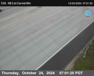 NB 5 at Carmel Mountain Rd.