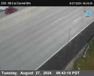 NB 5 at Carmel Mountain Rd.