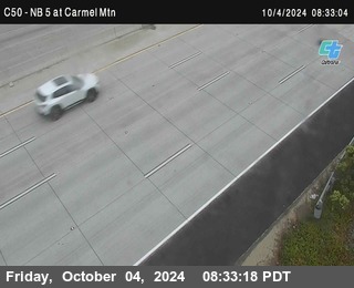 NB 5 at Carmel Mountain Rd.