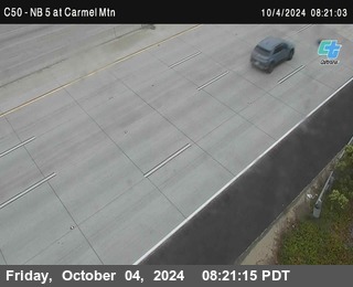 NB 5 at Carmel Mountain Rd.