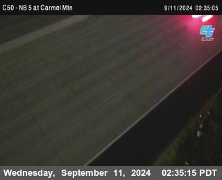 NB 5 at Carmel Mountain Rd.