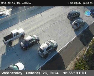 NB 5 at Carmel Mountain Rd.