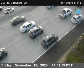 NB 5 at Carmel Mountain Rd.