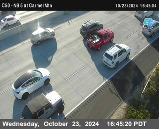 NB 5 at Carmel Mountain Rd.