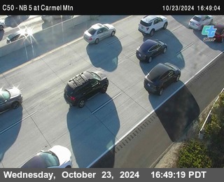 NB 5 at Carmel Mountain Rd.