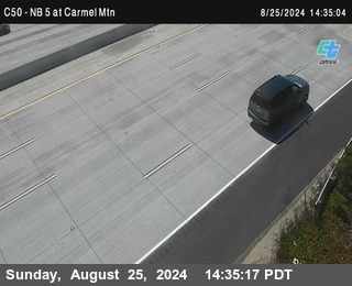 NB 5 at Carmel Mountain Rd.