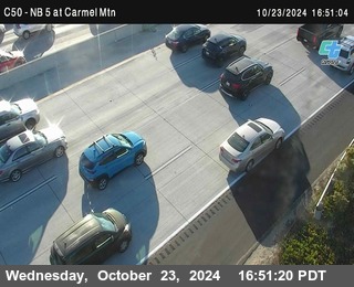 NB 5 at Carmel Mountain Rd.