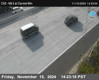 NB 5 at Carmel Mountain Rd.