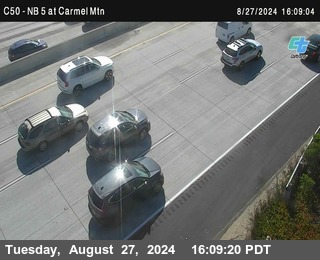 NB 5 at Carmel Mountain Rd.