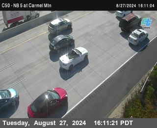 NB 5 at Carmel Mountain Rd.