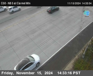 NB 5 at Carmel Mountain Rd.