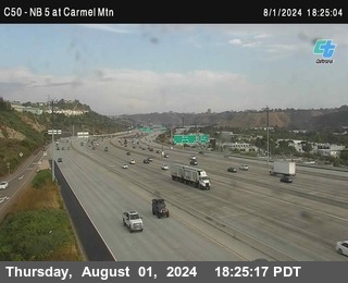 NB 5 at Carmel Mountain Rd.