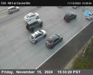 NB 5 at Carmel Mountain Rd.