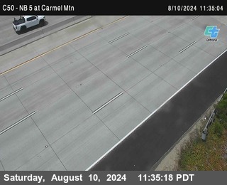 NB 5 at Carmel Mountain Rd.