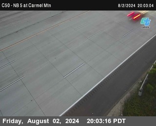 NB 5 at Carmel Mountain Rd.