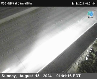 NB 5 at Carmel Mountain Rd.