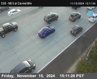 NB 5 at Carmel Mountain Rd.