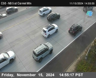 NB 5 at Carmel Mountain Rd.