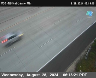 NB 5 at Carmel Mountain Rd.