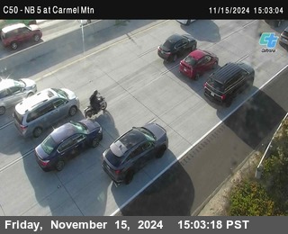 NB 5 at Carmel Mountain Rd.