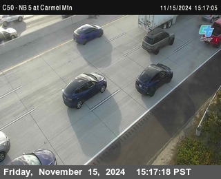 NB 5 at Carmel Mountain Rd.